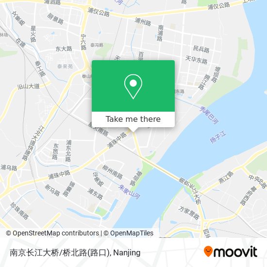 南京长江大桥/桥北路(路口) map