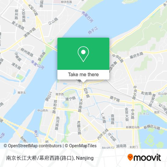 南京长江大桥/幕府西路(路口) map