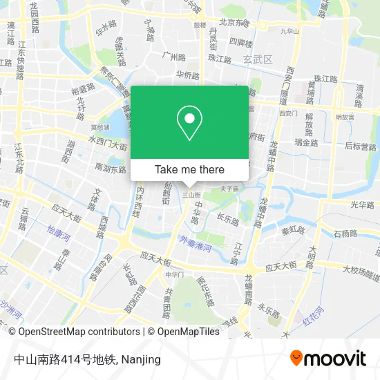 中山南路414号地铁 map