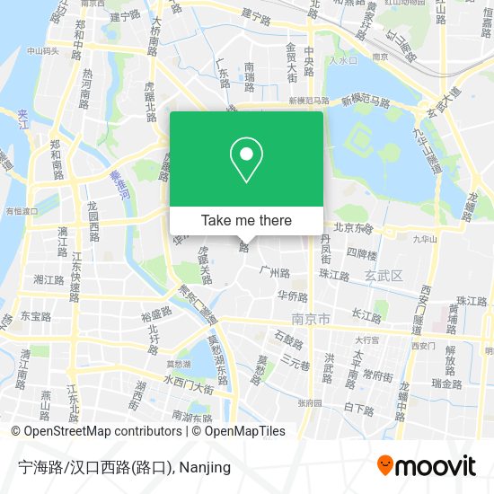 宁海路/汉口西路(路口) map