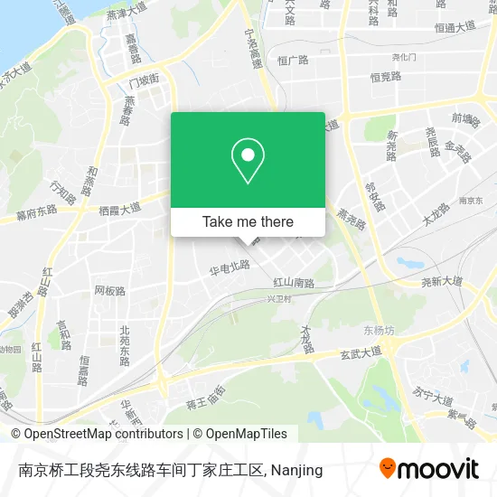 南京桥工段尧东线路车间丁家庄工区 map