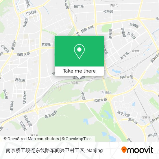 南京桥工段尧东线路车间兴卫村工区 map