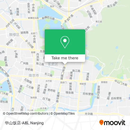 华山饭店-A栋 map