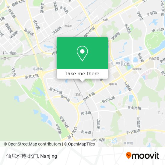 仙居雅苑-北门 map