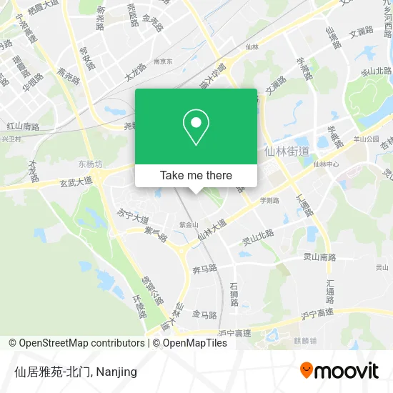 仙居雅苑-北门 map