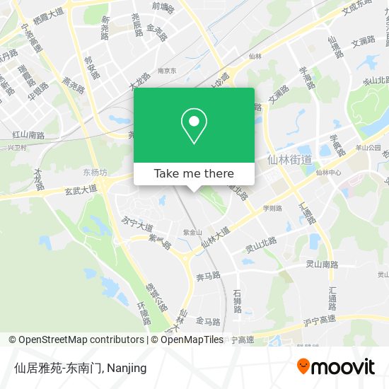 仙居雅苑-东南门 map