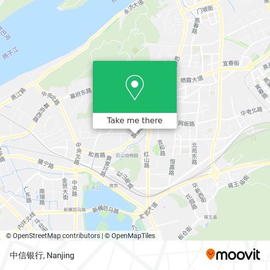中信银行 map