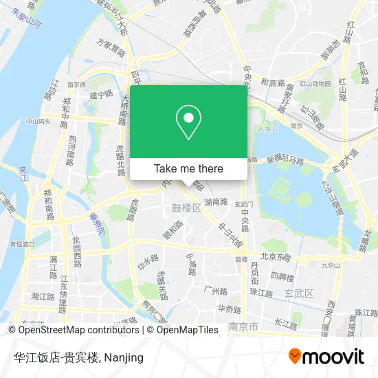 华江饭店-贵宾楼 map