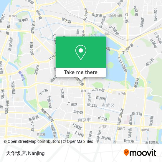 天华饭店 map