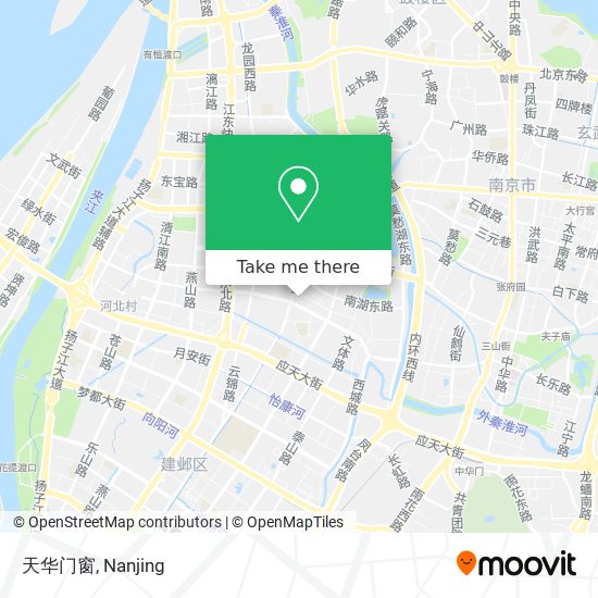 天华门窗 map
