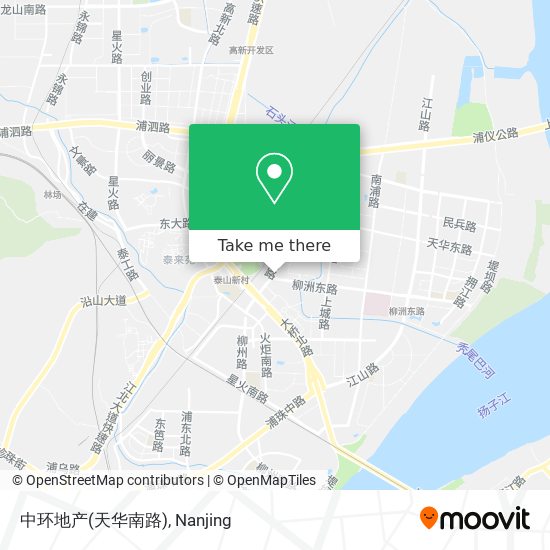 中环地产(天华南路) map