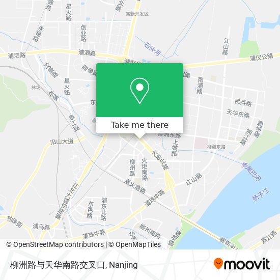 柳洲路与天华南路交叉口 map
