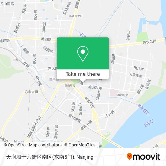 天润城十六街区南区(东南5门) map