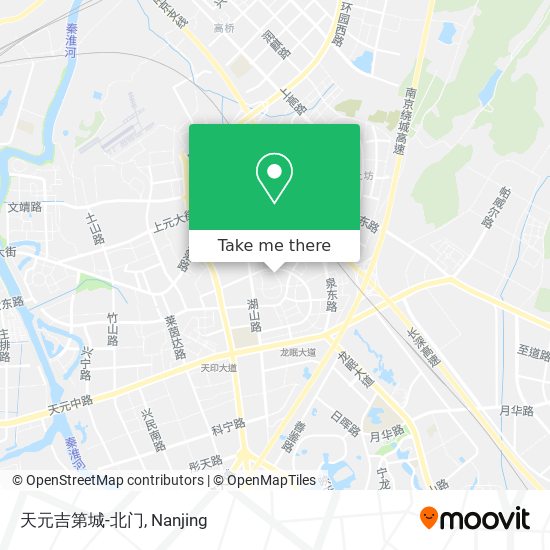 天元吉第城-北门 map