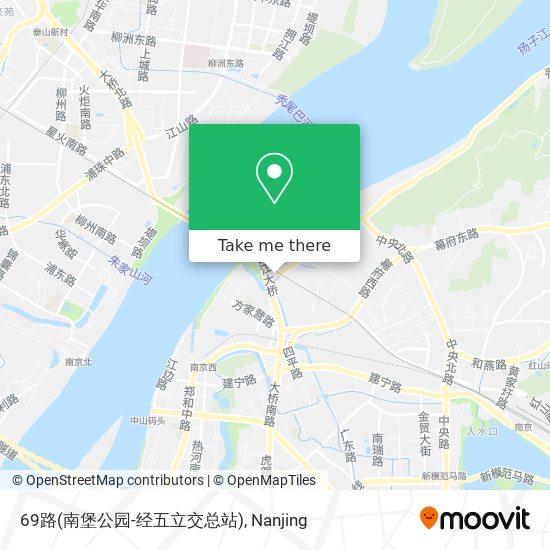 69路(南堡公园-经五立交总站) map