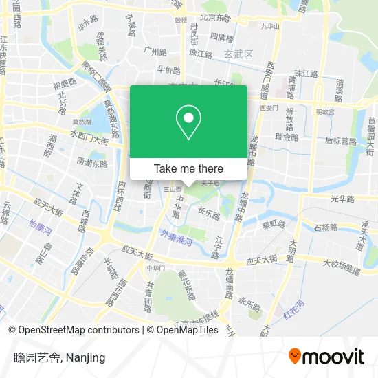 瞻园艺舍 map