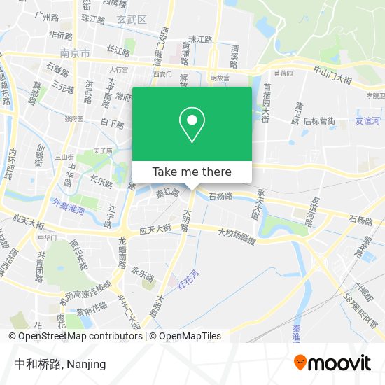 中和桥路 map