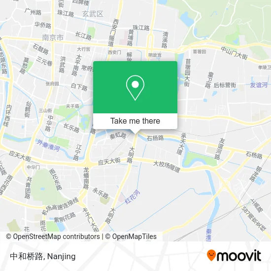 中和桥路 map