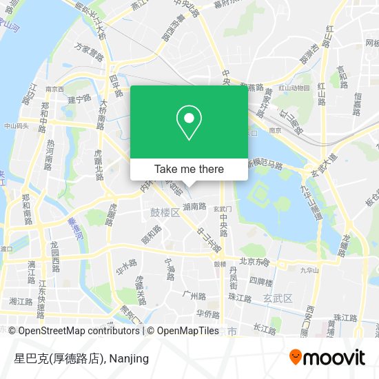 星巴克(厚德路店) map
