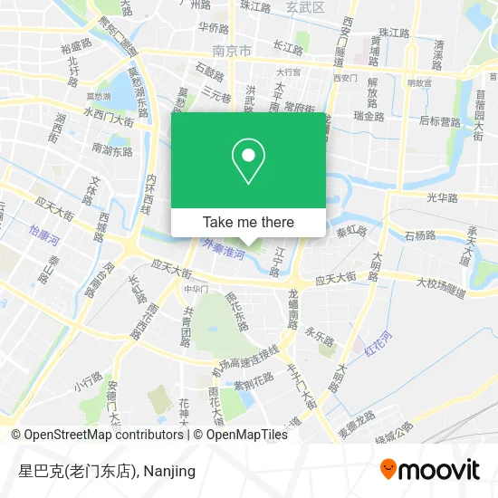 星巴克(老门东店) map