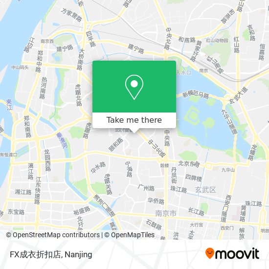 FX成衣折扣店 map