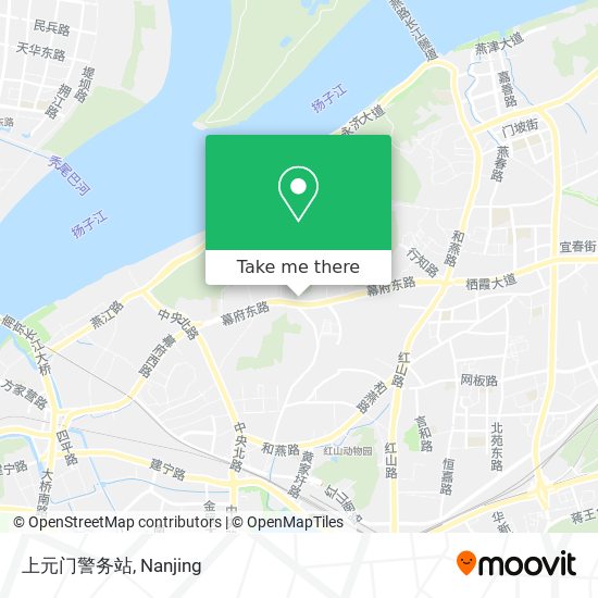 上元门警务站 map