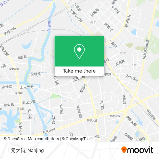 上元大街 map