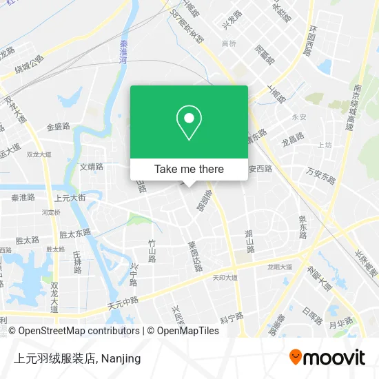 上元羽绒服装店 map