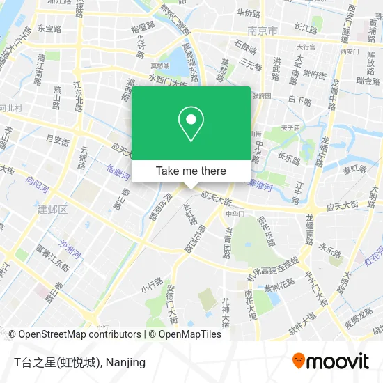 T台之星(虹悦城) map