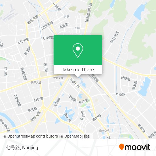七号路 map