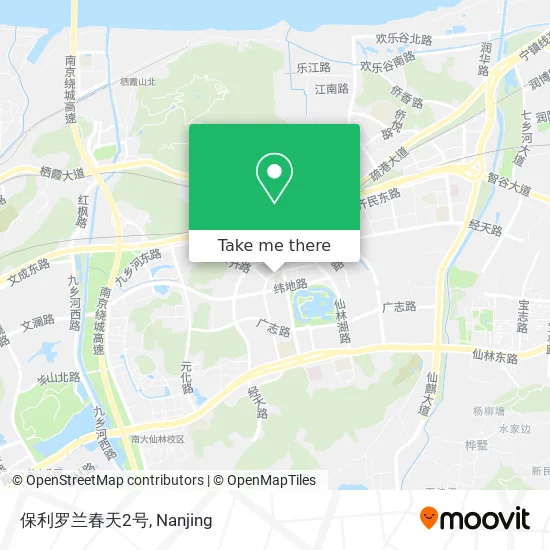 保利罗兰春天2号 map