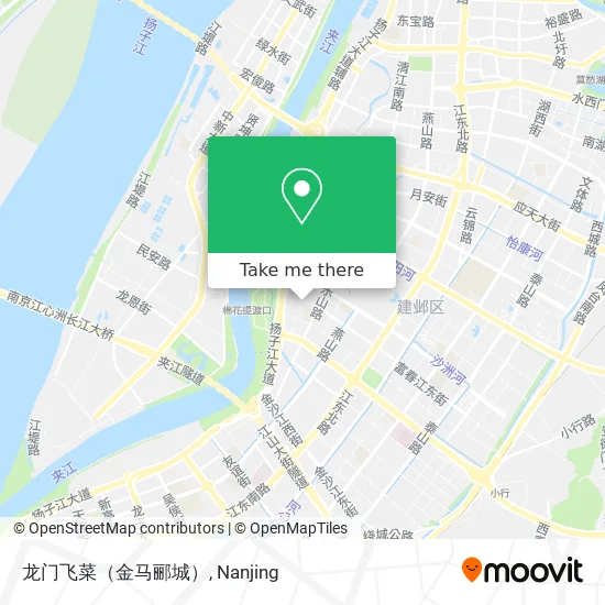 龙门飞菜（金马郦城） map