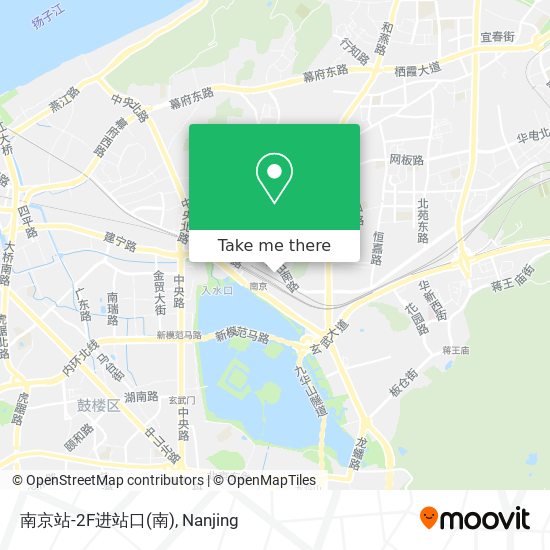 南京站-2F进站口 map