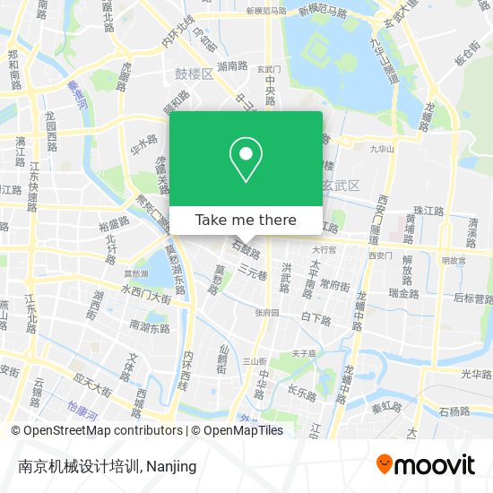 南京机械设计培训 map