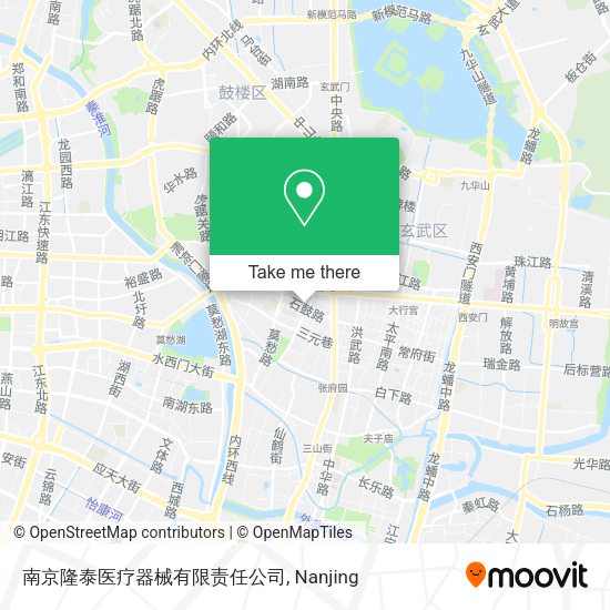 南京隆泰医疗器械有限责任公司 map
