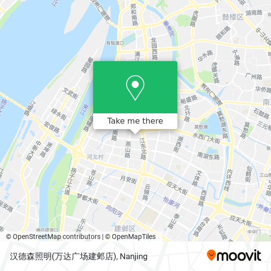 汉德森照明(万达广场建邺店) map