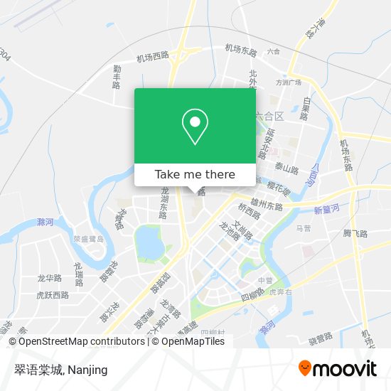 翠语棠城 map