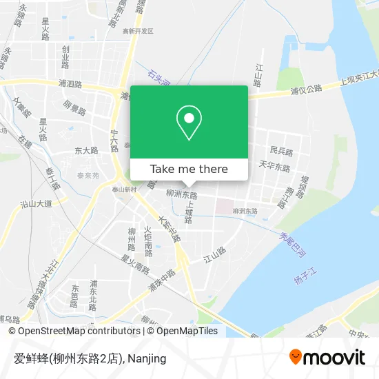 爱鲜蜂(柳州东路2店) map