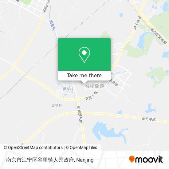 南京市江宁区谷里镇人民政府 map