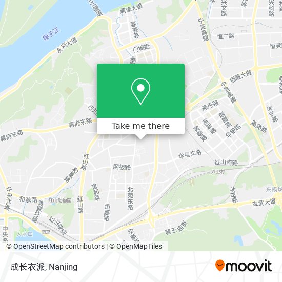 成长衣派 map