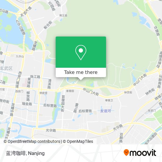蓝湾咖啡 map