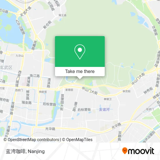 蓝湾咖啡 map