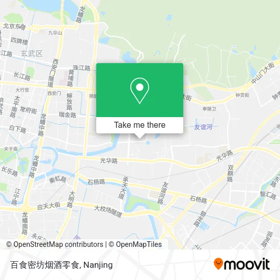 百食密坊烟酒零食 map
