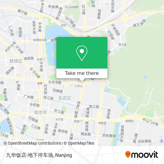 九华饭店-地下停车场 map