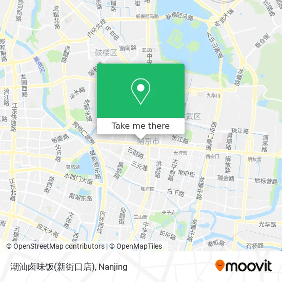 潮汕卤味饭(新街口店) map