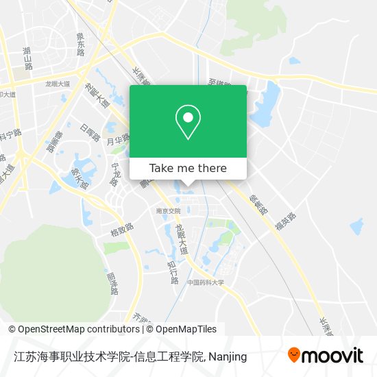 江苏海事职业技术学院-信息工程学院 map