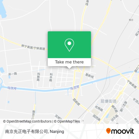 南京先正电子有限公司 map