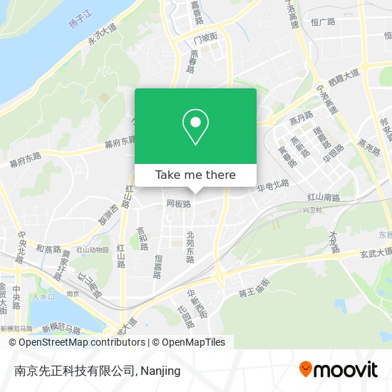 南京先正科技有限公司 map