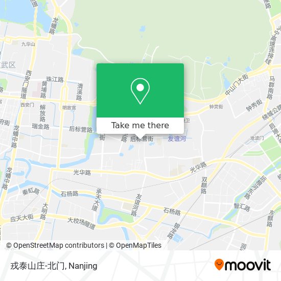 戎泰山庄-北门 map