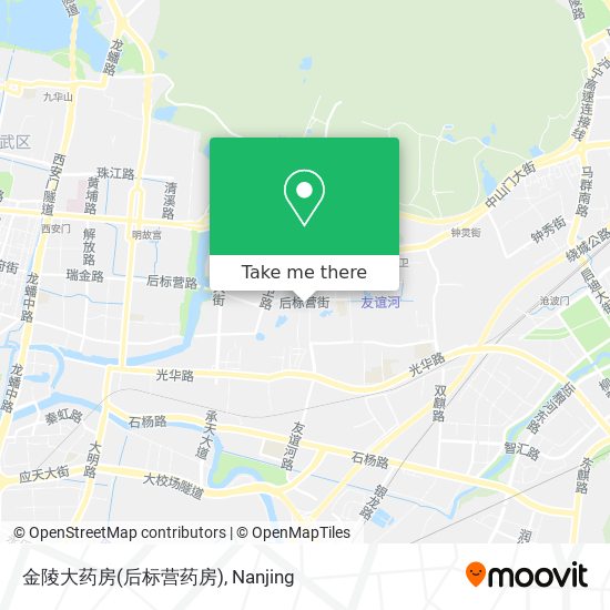 金陵大药房(后标营药房) map
